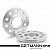 GETMANN | Колесная проставка 10мм PCD 5x100/112 DIA з 57.1 на 66.5 для Audi, Seat, Skoda, Volkswagen с выступом под диски Audi, BMW, Mercedes-Benz