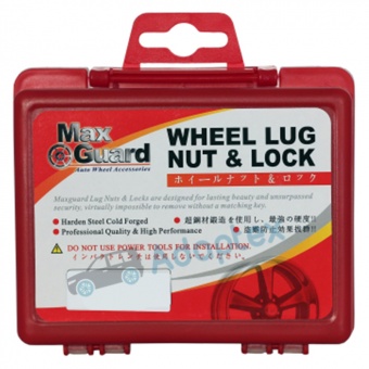 Болты секретки М14х1.5х26 Конус Черные MaxGuard (BMW 7 Series, X3, X5 E53)