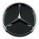 Колпачки на диски Mercedes (61/58) Черные