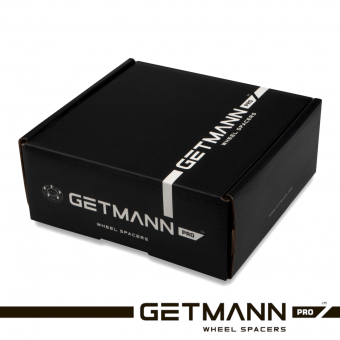 GETMANN | Колесная проставка 25мм PCD 5x112/100 DIA 57.1 для Audi, Seat, Skoda, Volkswagen (Кованая)