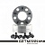GETMANN | Колесная проставка-адаптер 50мм PCD 5x115 DIA 71.6 со шпильками 14x1.5 Кованая (Dodge)