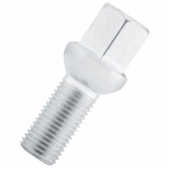 Болт колесный М14x1.5x24мм Сфера Цинк Ключ 17 (Audi, Mercedes-Benz, Seat, Skoda, Volkswagen) для железных дисков