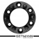 GETMANN | Колесная проставка-адаптер 30мм PCD 6x139.7 DIA 106.1 со шпильками 12x1.5 для Lexus, Toyota (Кованая)