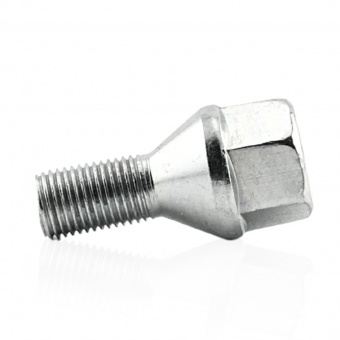 Болт колесный М12x1.5x24мм Конус Цинк Ключ 19 (BMW, Daewoo, Fiat, Nissan, Opel, Renault, Smart, Suzuki)