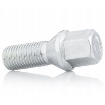 Болт колесный М12x1.5x24мм Конус Цинк Ключ 17 (BMW, Daewoo, Fiat, Nissan, Opel, Renault, Smart, Suzuki)