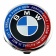 Колпачки на диски BMW (56/53) Синий/Красный 6136850834   