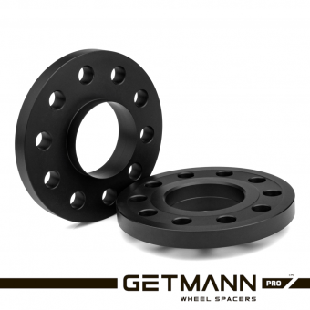 GETMANN | Колесная проставка 15мм PCD 5x112 DIA 66.6 на переднюю ступицу Mercedes-Benz W203; W210; W216; W209; W219; C218; W211; W221; R230; R231; R171; (Кованая) тонкий выступ