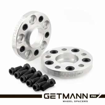 GETMANN | Переходная проставка 20мм с 4x100 DIA 56.1 на 4x108 DIA 63.4 с футорками 12x1.5 (Кованый алюминий)