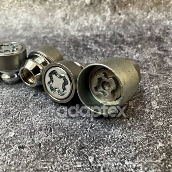Гайки секретки М12х1.25х25 Конус Вращающееся кольцо (Nissan, Infiniti) FARAD STARLOCK