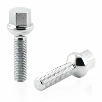 Болт колесный М12x1.5x40мм Сфера Хром Ключ 17 Mercedes-Benz (Class A (168); C (202, 203); CLK (208, 209); E (210); SL (129); SLK (170, 171); Vaneo (414); 190 (201); 200 (124))