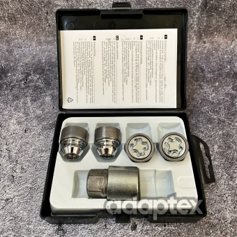 Гайки секретки М12х1.25х25 Конус Вращающееся кольцо (Nissan, Infiniti) FARAD STARLOCK