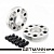 GETMANN | Колёсная проставка-адаптер 25мм PCD 5x112 DIA 57.1 на 5х130 DIA 71.6 с футорками 14х1.5(Кованый алюминий)