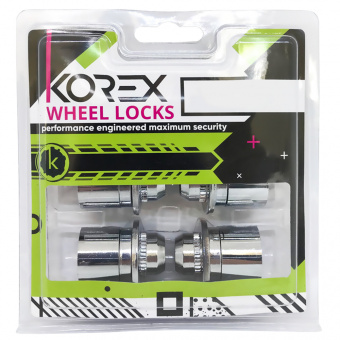Korex | Гайки секретные М12x1.5x37 Прессшайба Вращающееся кольцо Ключ 19-21 (Citroen, Kia, Lexus, Mitsubishi, Peugeot, Toyota)