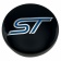 Колпачки на диски Ford ST (54/50) Черные