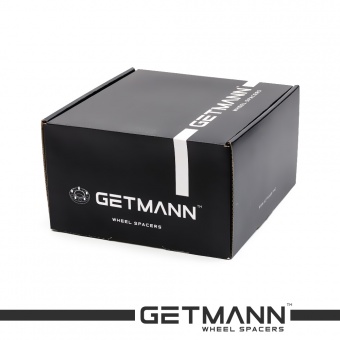 GETMANN | Колесная проставка-адаптер 30мм PCD 5x112 DIA 66.6 с футорками 14x1.5 для Audi, Mercedes-Benz, Porsche (Кованая)