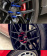Комплект колесных тюнинг гаек М12x1,5x90мм Конус Красные Ключ 17 Кованый алюминий 7075-Т6 (Разборные гайки пули)