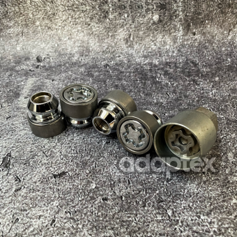 Гайки секретки М12х1.25х25 Конус Вращающееся кольцо (Nissan, Infiniti) FARAD STARLOCK