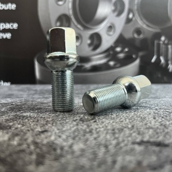 Болт колесный М15x1.25x27мм Сфера Цинк Ключ 17 для Mercedes-Benz GLE 2019; GLS 2020; под оригинальные диски предыдущих моделей