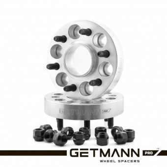 Колёсная проставка-адаптер 30мм PCD 6x139.7 DIA 106.1 со шпильками 12x1.5 для Toyota Land Cruiser Prado, Lexus (Кованый алюминий)