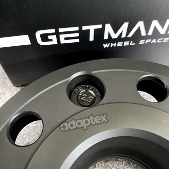GETMANN | Колесная проставка-адаптер 30мм PCD 6x139.7 DIA 106.1 со шпильками 12x1.5 для Lexus GX460, GX470, Toyota Land Cruiser Prado 120, 150 (Кованая)