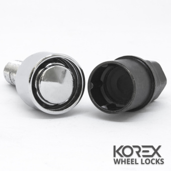 Korex | Болты секретные М12x1.5x28 Конус Вращающееся кольцо Ключ 17-19 (BMW, Daewoo, Dacia, Mini, Opel, Renault)