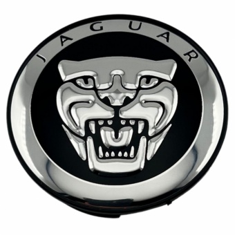 Колпачки на диски Jaguar (59/50) Черные 9W9M-1A096-AC4