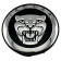 Колпачки на диски Jaguar (59/50) Черные 9W9M-1A096-AC4