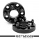 GETMANN | Колесная проставка-адаптер 25мм PCD 5x114.3 DIA 64.1 со шпильками 12x1.5 для Acura, Honda, Land Rover (Кованая)