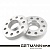 GETMANN | Колесная проставка 25мм PCD 5x112 DIA 66.6 для Audi, Mercedes-Benz, Porsche (Кованая)