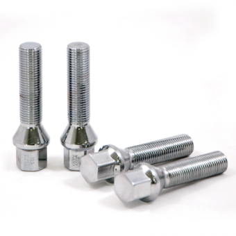 Болт колесный М14x1.5x50мм Конус Хром Ключ 17 (Удлиненный)