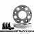 GETMANN | Колёсная проставка-адаптер 20мм PCD 5x120 DIA 65.1 на 5х130 DIA 71.5 с футорками 14х1.5(Кованый алюминий)