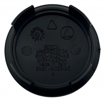 Колпачки на диски Jaguar (59/50) Красные 9W9M-1A096-AC4
