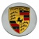 Колпачки на диски Porsche (65/47) Серебристые 95B601150A